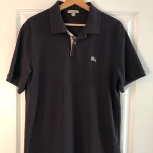 Brown Burberry Brit polo L classic look!